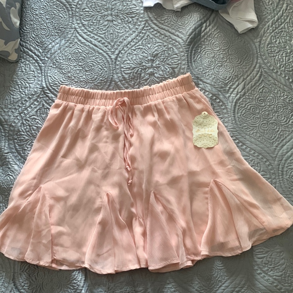 Altar’d State Blush Pink Skirt (Size: S)
